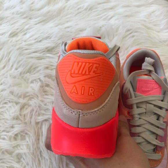 ✔️ New✔️ NIKE 'Platinum Crimson' Air Max 90 - Picture 5 of 8